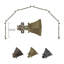 Tringle à rideaux simple ajustable avec baie vitrée de 0,81 po-121428620-57283331