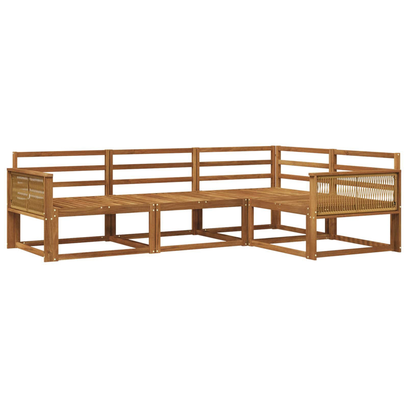 247.5cm Wide Patio Sectional, Natural