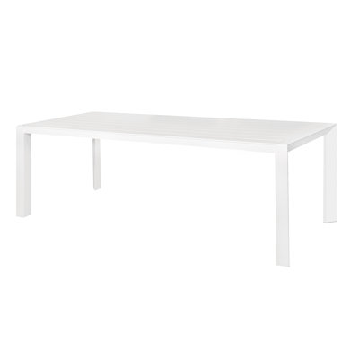 Maclachlan Rectangular Metal Outdoor Dining Table , cm W 100cm cm D