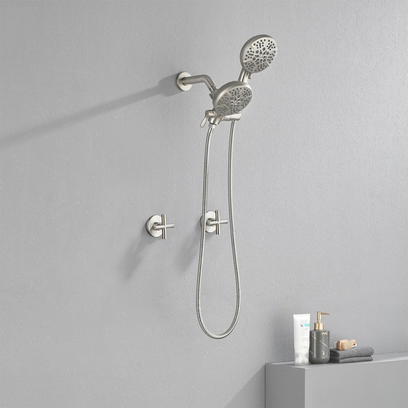 Diverter Shower Faucet, Brushed Nickel