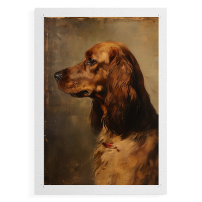 Reproduction animalière rétro XXII - impression sur toile seulement - non encadrée