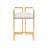Ive Upholstered Counter Stool with Metal Frame-374631230