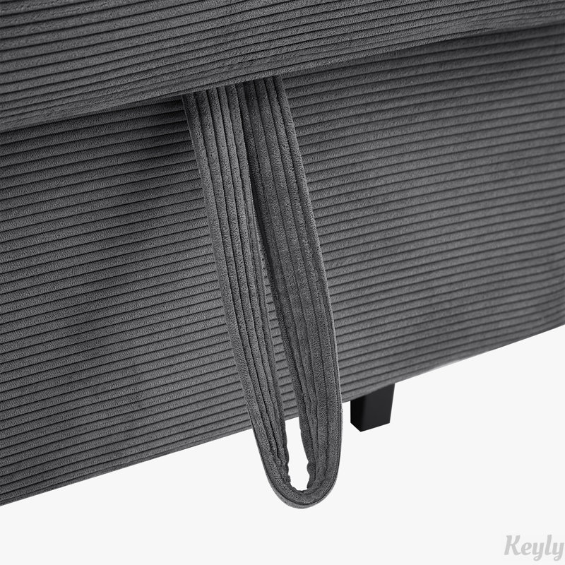 Canapé-lit convertible 57,48 po, Dark Grey