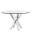 Triumph Round Glass Dining Table