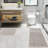 Idriz Bath Rug Washable 2 Piece Non Slip Mat Set