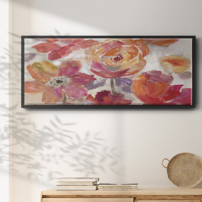 Fancy Free- Framed Canvas, 20" H x 50" W