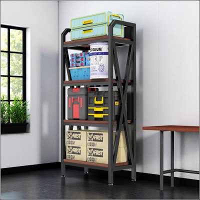 56.30'' Bakers Rack 4-Level Storage Shelves
