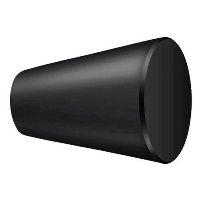 Conical Knob, Black, 0.75"