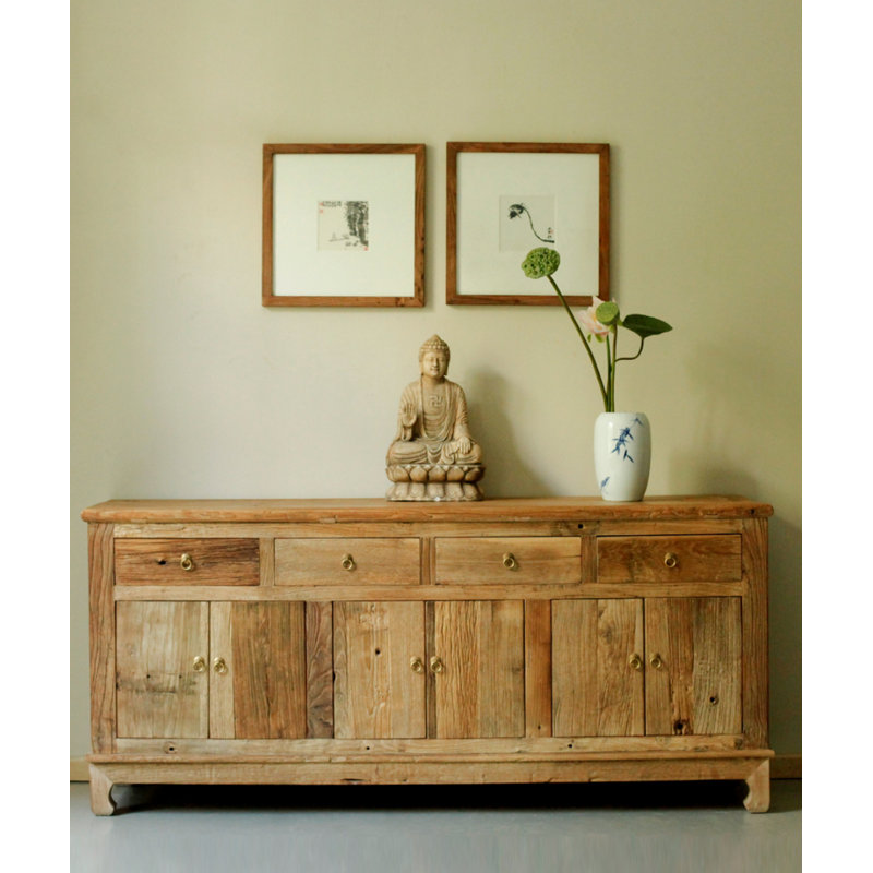 Joesiah Solid Wood Accent Cabinet
