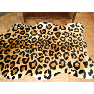 Animal Faux Fur Washable Indoor Rug