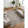 Tapis gris clair Namaskar