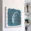 Feathers On Dusty Teal III - No Frame Painting on Wood-1667055228