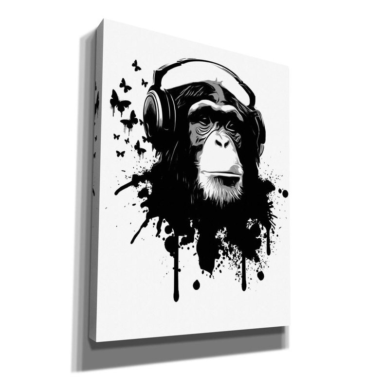 «Cortesi Home» par Nicklas Gustafsson, art mural sur toile, H 18 po x l 12 po x P 0,75 po