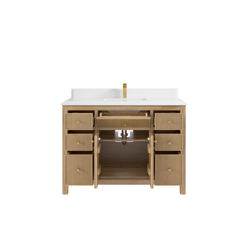 Ensemble de meuble-lavabo simple 48 po Sonoma