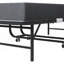 Lit pliant avec tête de lit réglable et mousse à mémoire de forme de 5 po, lit d'appoint escamotable peu encombrant pour les personnes de grande taille, lit de camp portatif sur roulettes, assemblage facile