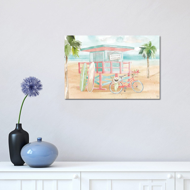 Surfs Up VII 1 Piece Wrapped Canvas Painting, 30.48 cm H x 45.72 cm W