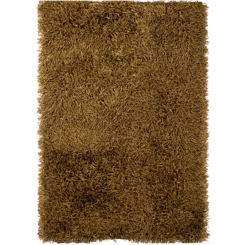Duke Hand Loomed Area Rug in Brown, Rectangle 7'9" x 10'6"