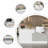 Modern Reception Desk With Marble Finish And Ample Storage