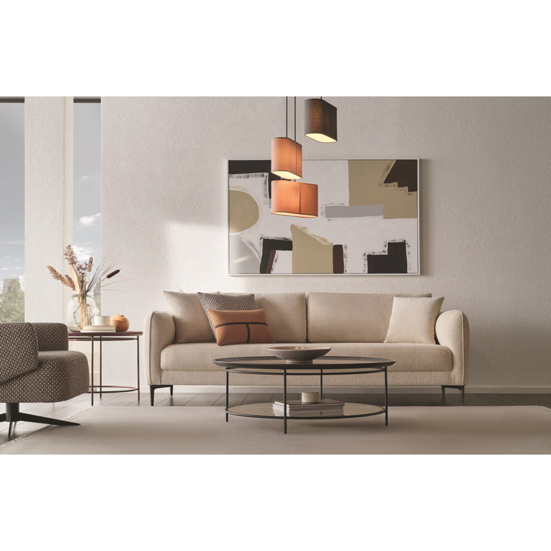 Canapé PARMA 3 SEATER BEIJE