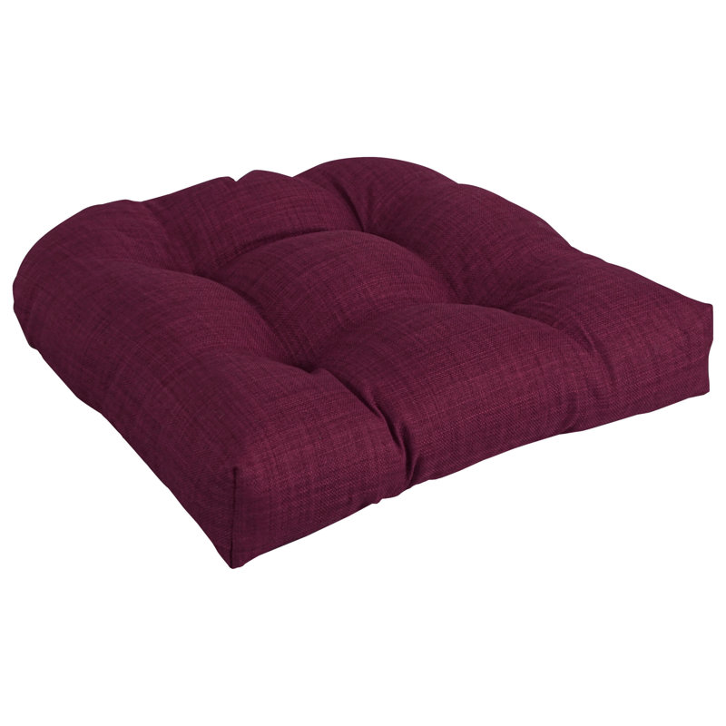 Outdoor 5'' Seat Cushion, Merlot