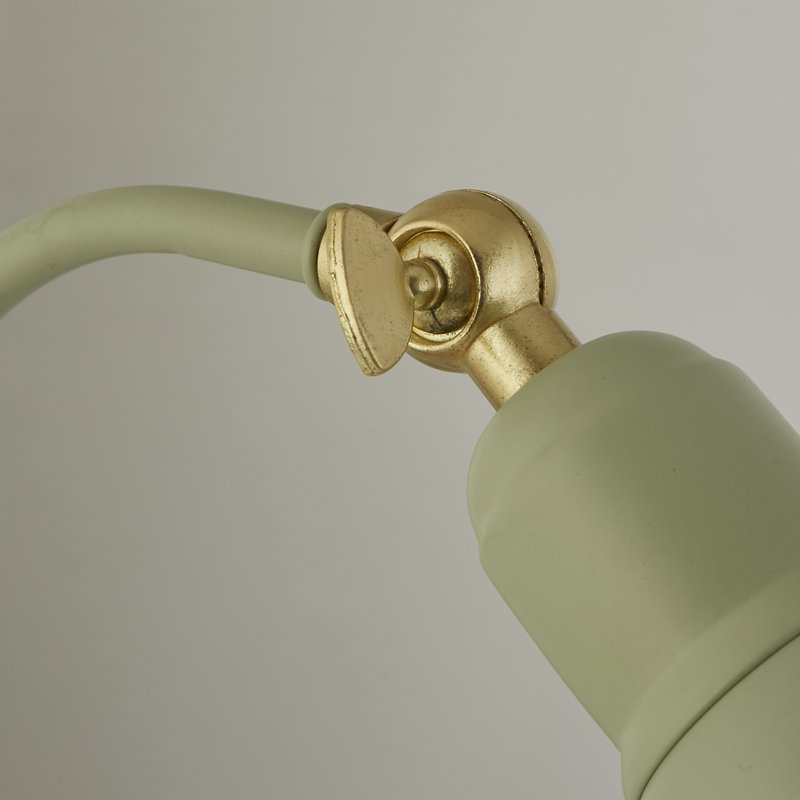 Fue Metal Desk Lamp, Sage Green