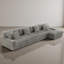 4 Seater Sectional-129546177
