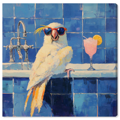 «Relaxing Bird Canvas» par Art Remedy