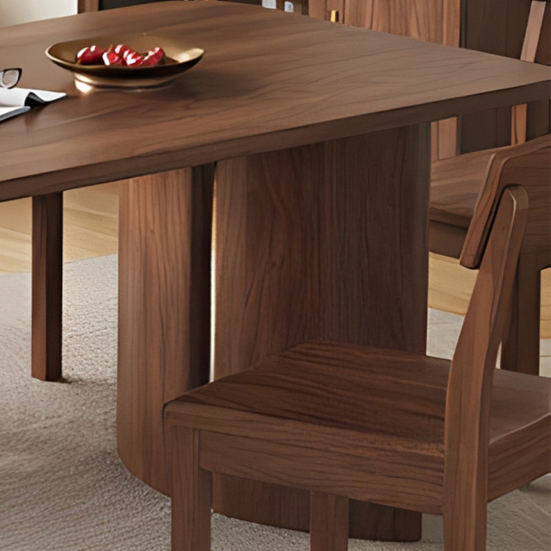 Table de salle à manger moderne et simple, 30.51"H x 70.86"L x 34.64"W