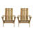 Willmot Acacia Foldable Outdoor Adirondack Chair-71041795