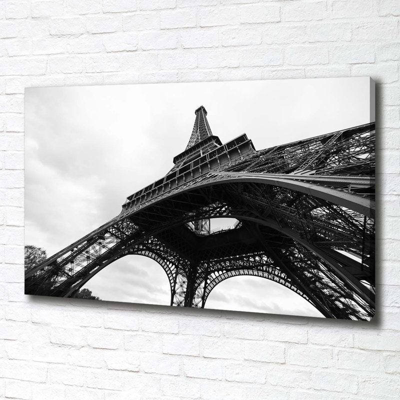 Eiffel Tower Paris - Wrapped Canvas Print
