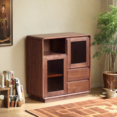 Solid Wood Simple Sideboard
