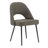 Aurthur 45" Round Dining Table And Upholstered Dining Chairs Set - Dark Gray Fabric-118608190