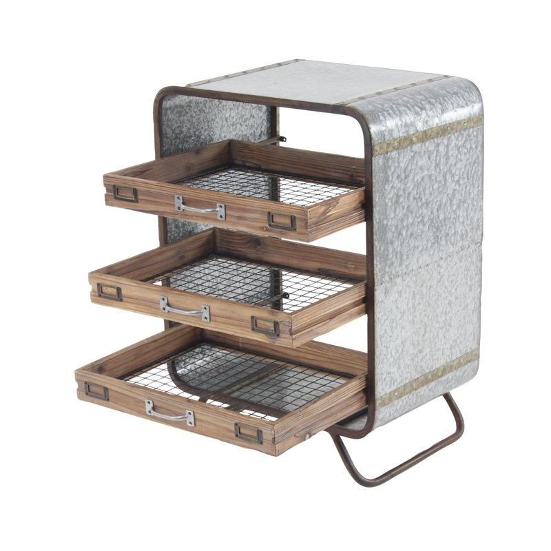 Commode décorative 3 tiroirs Laivai