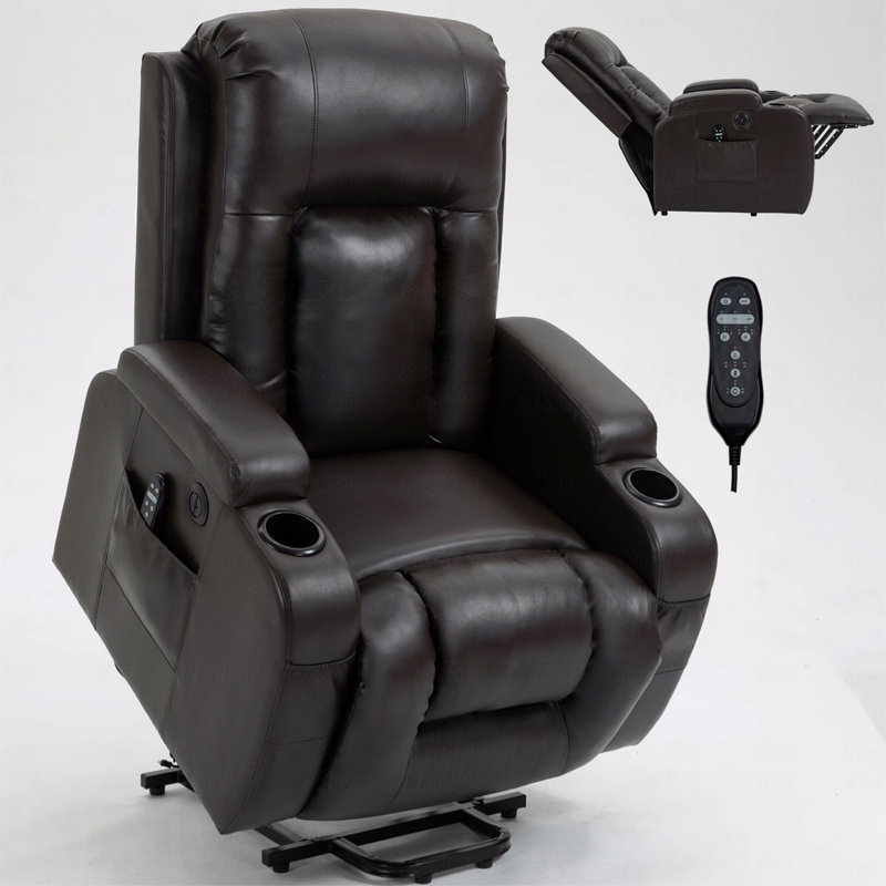 Fauteuil inclinable Infini, Marron foncé