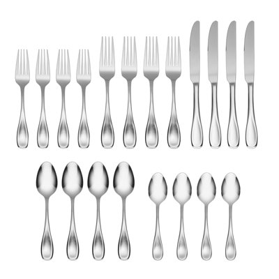 Oneida Voss 20 Piece Everyday Flatware Set