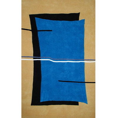 Bright Rug Abstract Indoor Rug