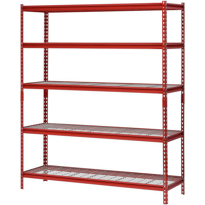 Steel Adjustable Shelving Unit, 72" H x 60" W x 18" D