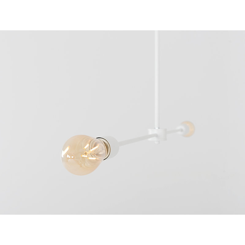 Triso 2 - Light Unique/Statement Pendant, White