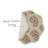 Fabdivine 15"Elegance Scalloped Placemats - Anarkali