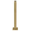 Bras de douche à fixation au plafond avec bride carrée 10 pouces Kingston Brass Claremont