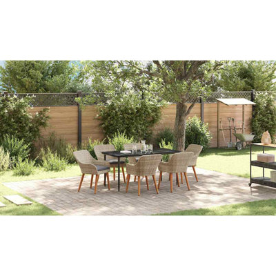6 - Person Patio Dining Set with