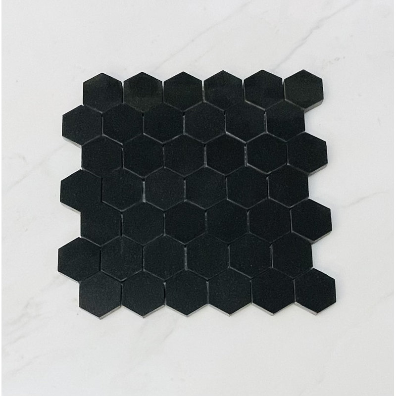 Carreau de mur et de plancher en pierre naturelle 2 po x 2 po Absolute