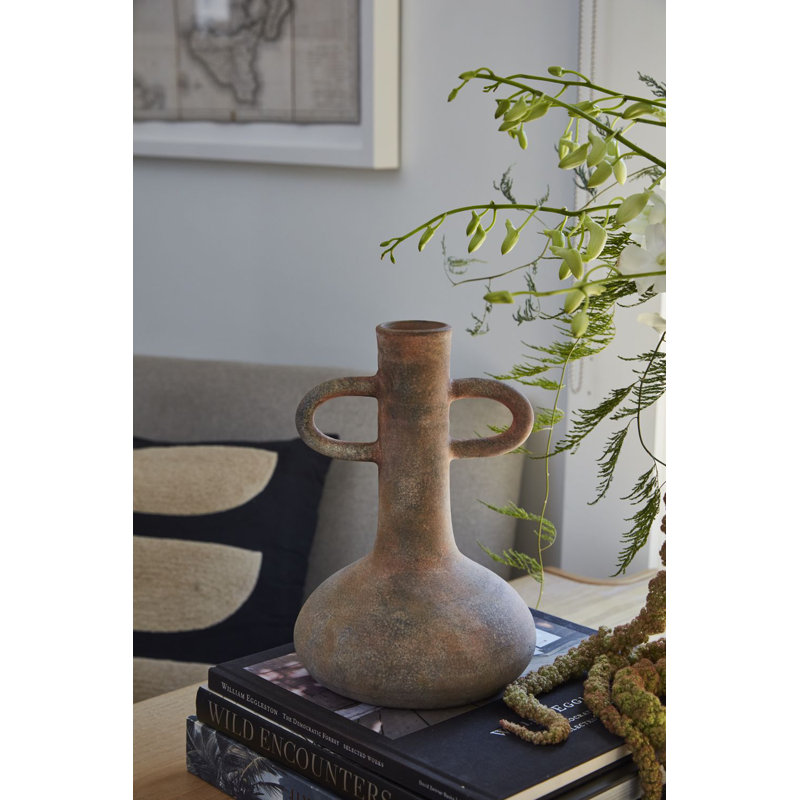 Cahn 12.75'' Material Type: Ceramic Table Vase