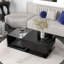 Table basse moderne avec verre trempé-873134331