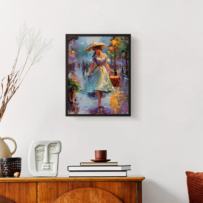 WOMEN-CCLxx - Reproduction encadrée de première qualité, prête à être accrochée