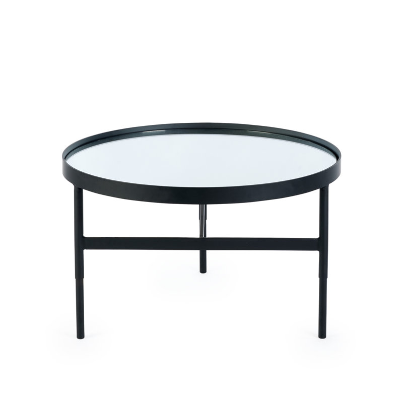 Loughman Mirror Glass Coffee Table