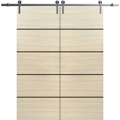 Solid Manufactured Wood Panelled Wood Finish