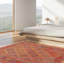 Tapis unique en laine noué à la main 3 pi 7 po x 4 pi 7 po nouvel âge Johannus