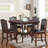 Javius Square Counter Height Table with Storage