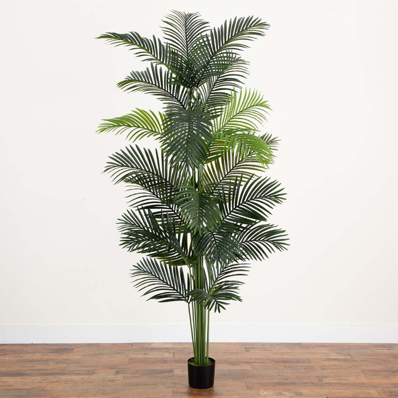 96'' Faux Palm Tree in Pot Liner